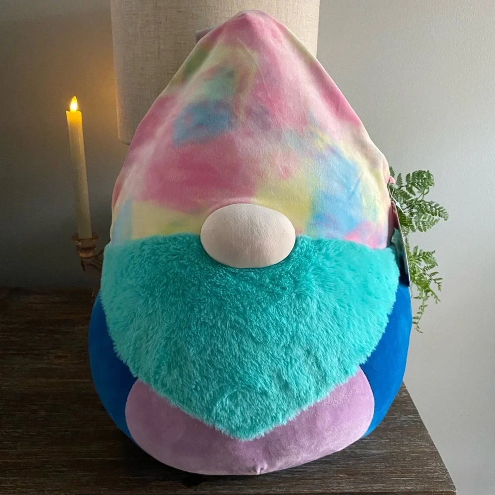 Squishmallows 20” Rayford‎ the Gnome Large Bearded Soft Plush Toy Collectible
